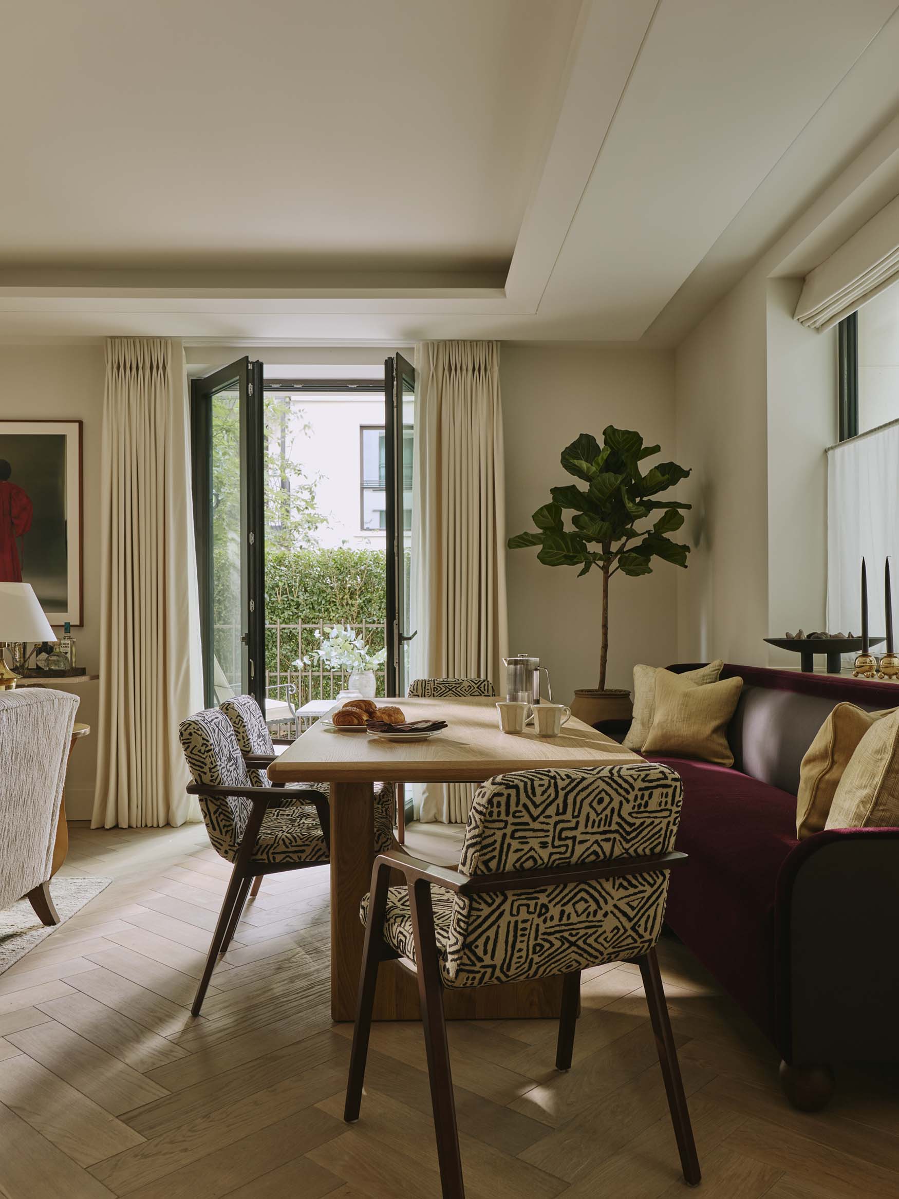 Chelsea Barracks Dining Room designed by Studio Squire