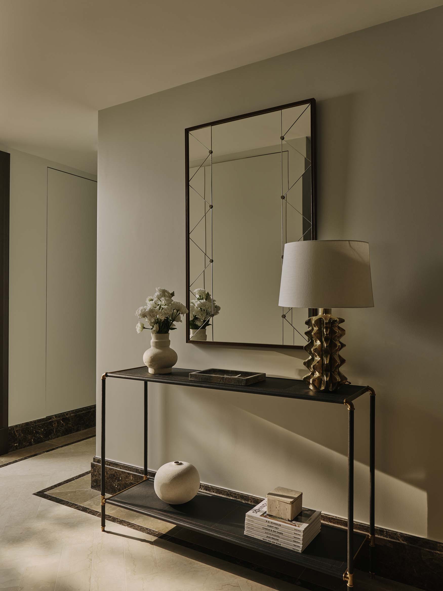 Chelsea Barracks Hallway designed by Studio Squire