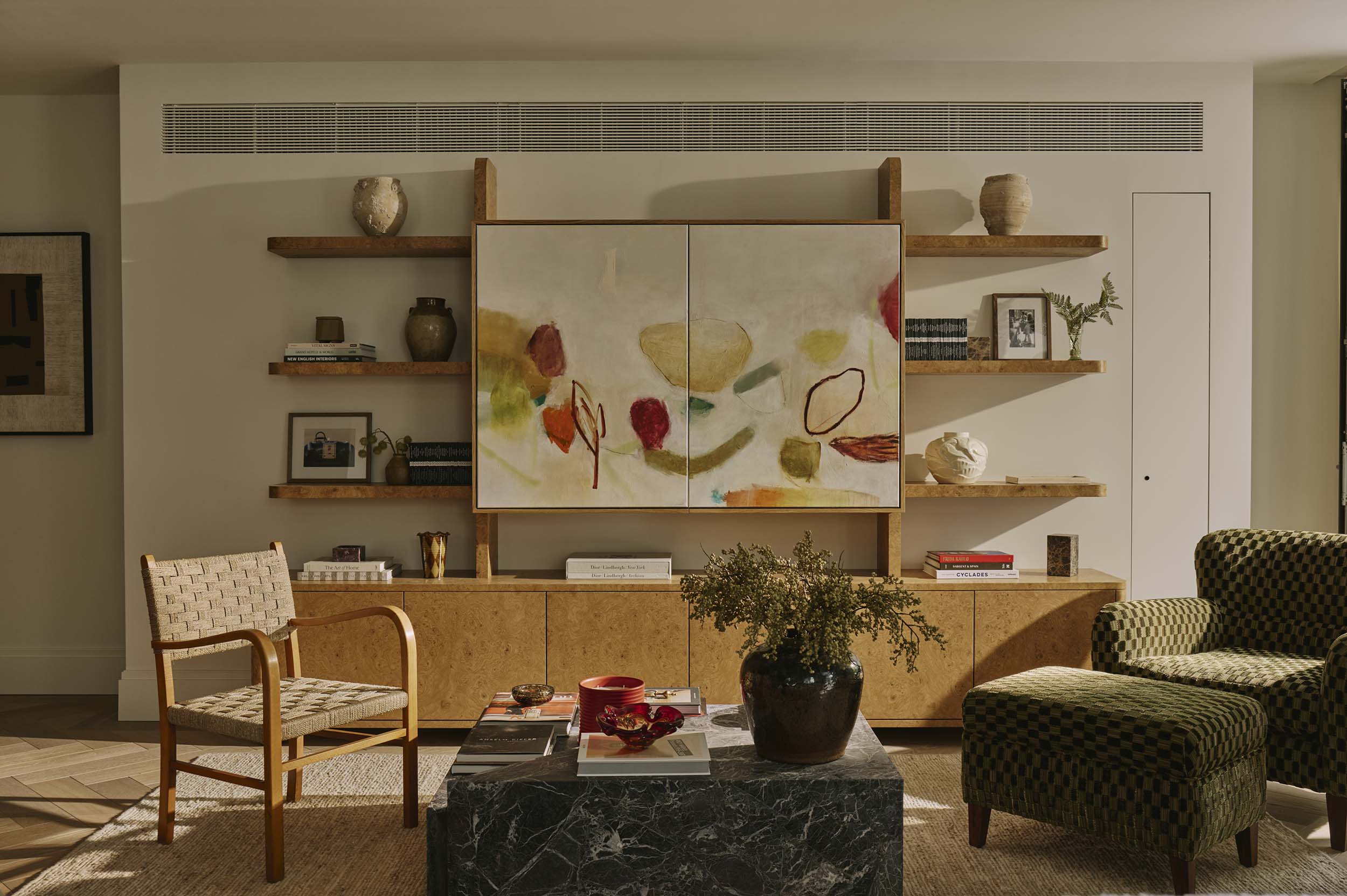 Chelsea Barracks Sitting Room designed by Studio Squire