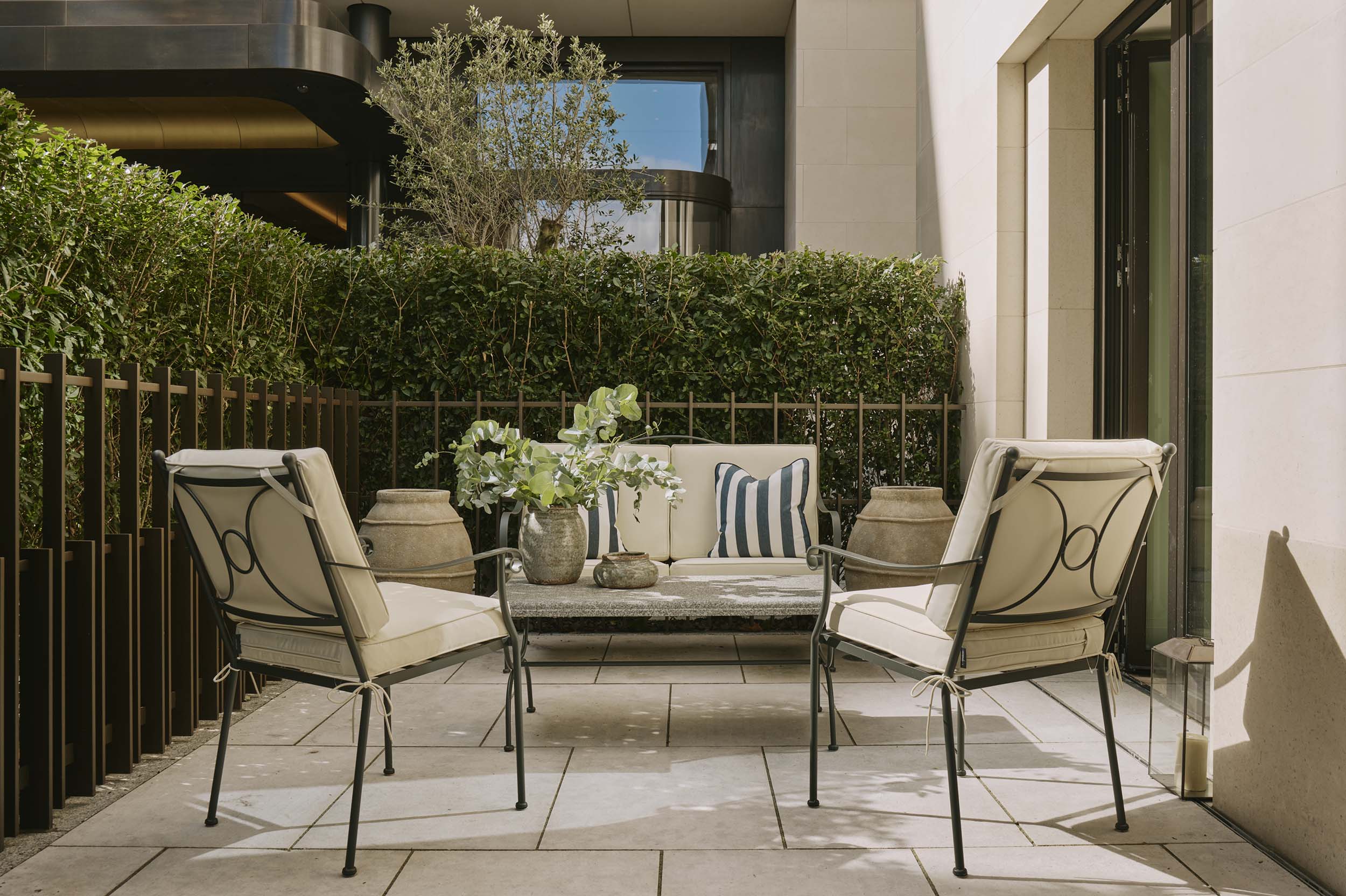 Chelsea Barracks Terrace designed by Studio Squire