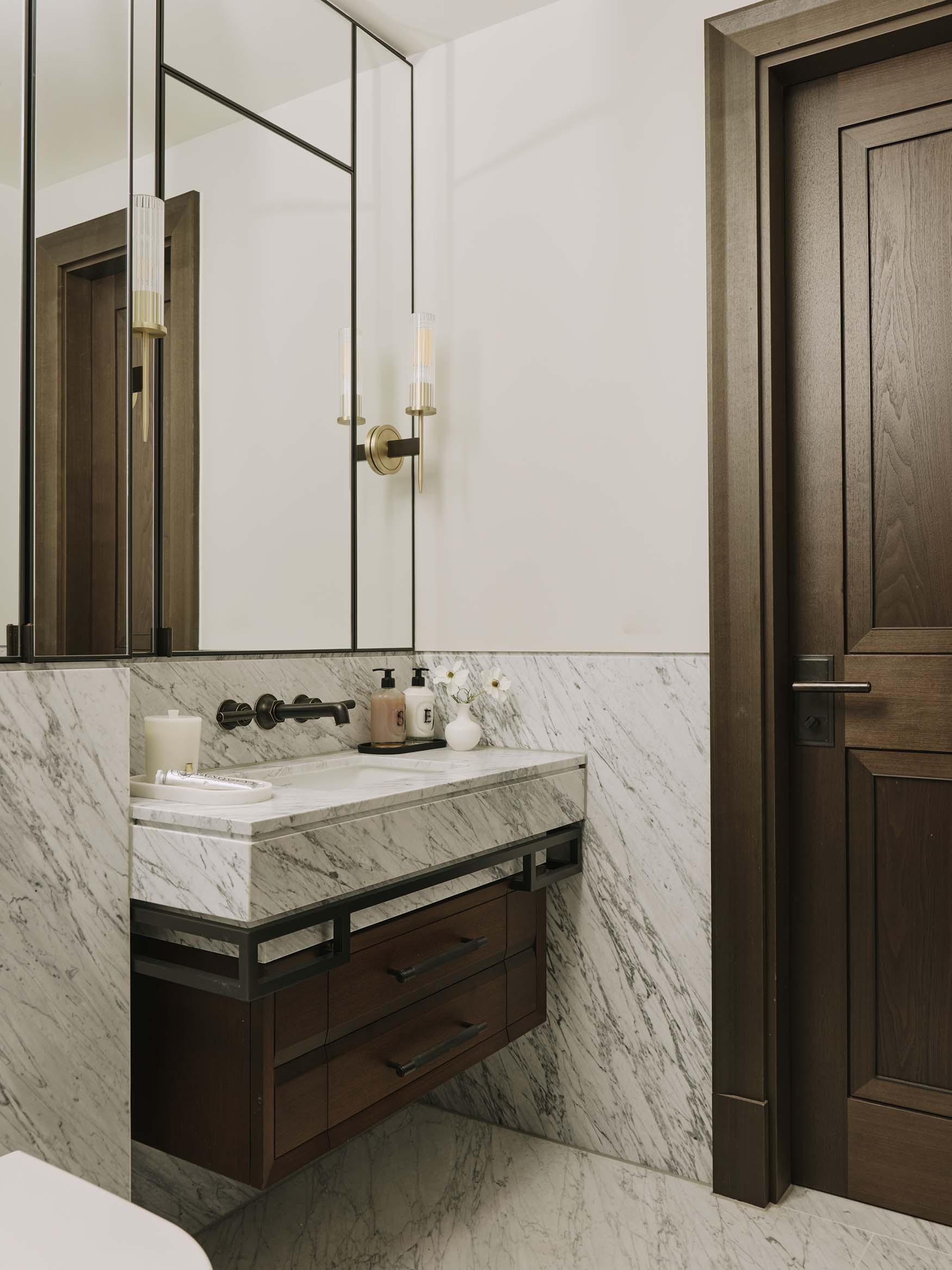 Chelsea Barracks Bathroom designed by Studio Squire