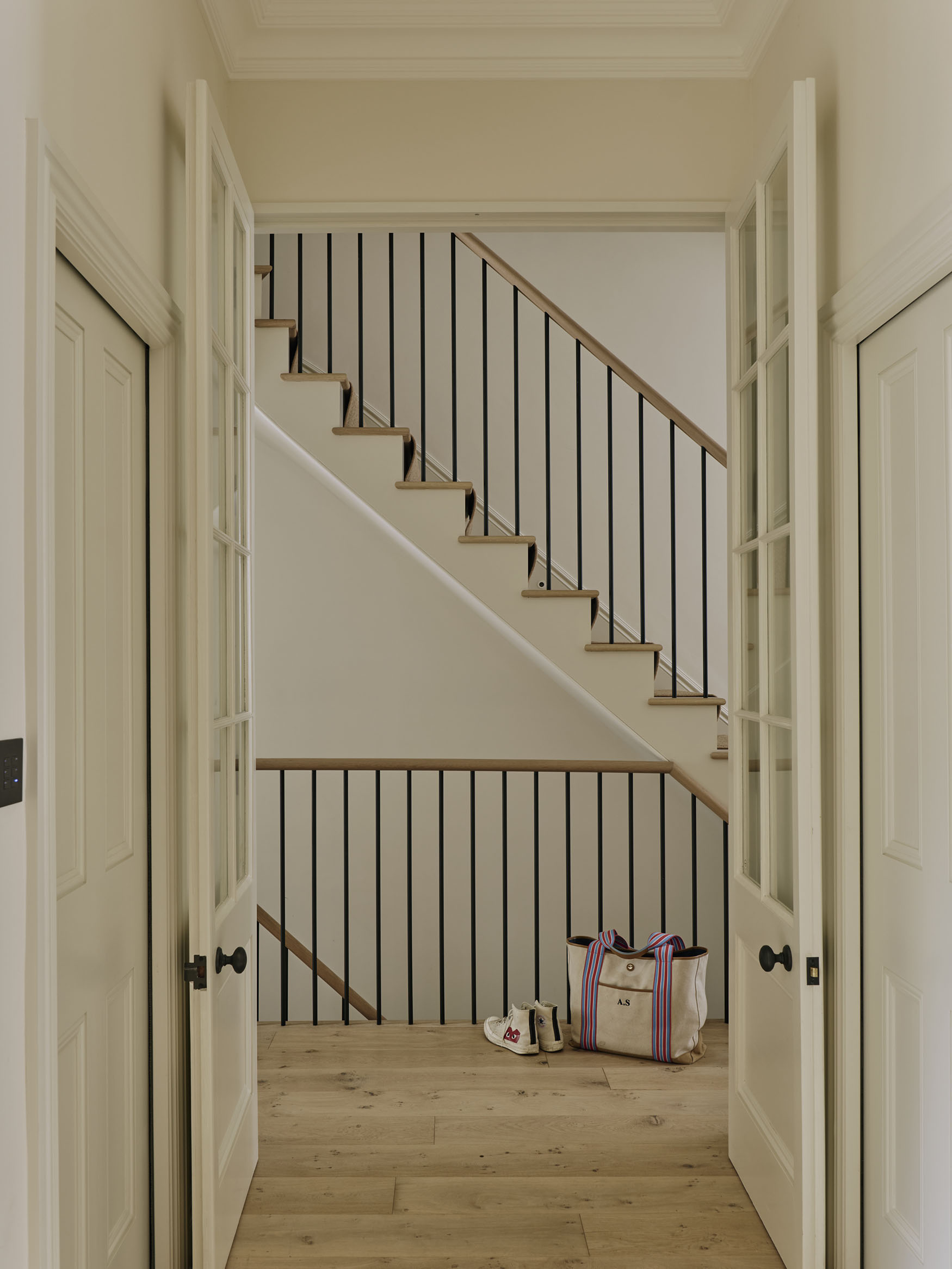 Image showing stairs going up and down, interior design by Studio Squire